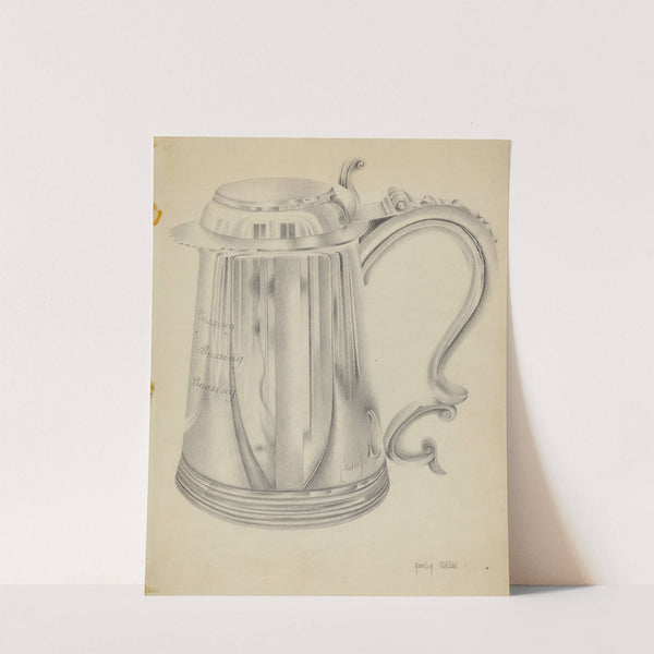 Silver Tankard by Amelia Tuccio