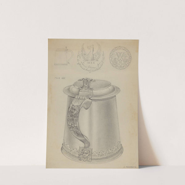 Silver Tankard (c. 1936) by Gordon Sanborn