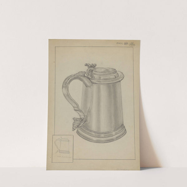 Silver Tankard (c. 1936) by Gordon Sanborn