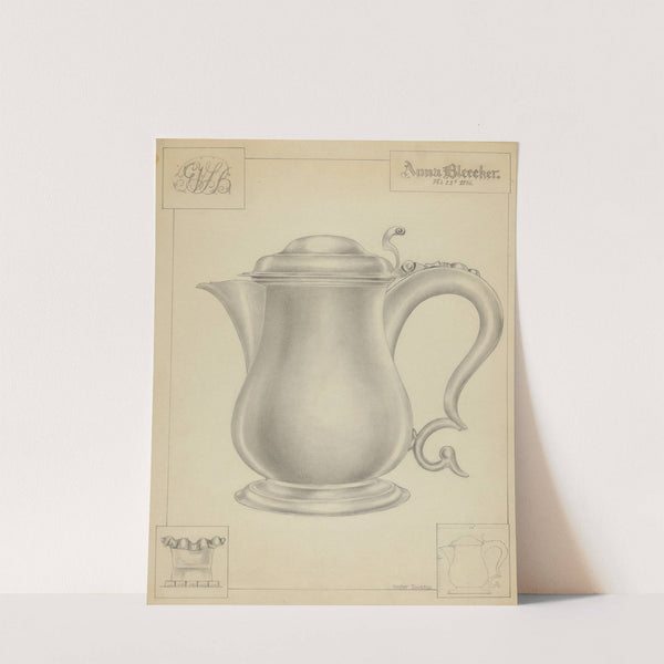 Silver Tankard (c. 1936) by Hester Duany