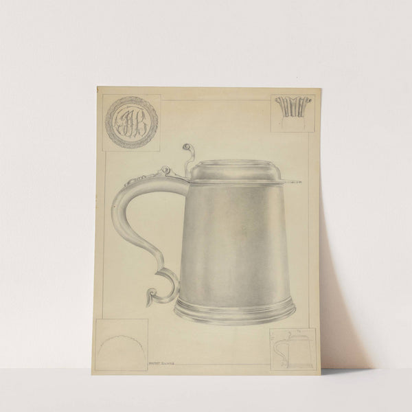 Silver Tankard (c. 1936) by Hester Duany
