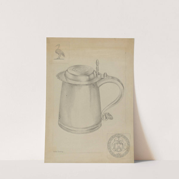 Silver Tankard (c. 1937) by Hester Duany