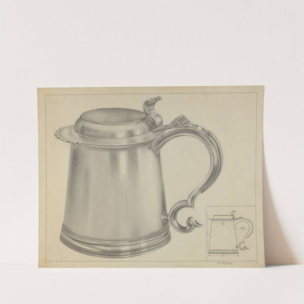 Silver Tankard by Horace Reina