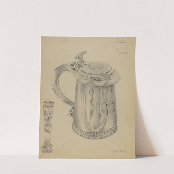 Silver Tankard by Amelia Tuccio