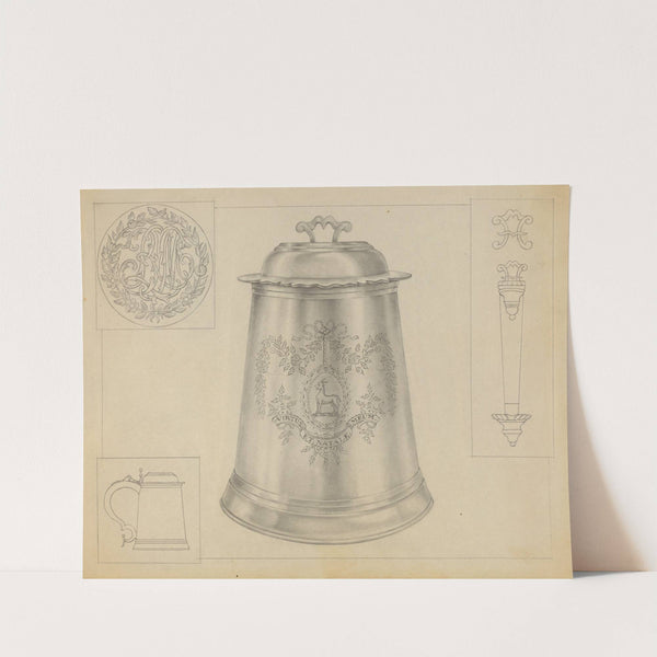 Silver Tankard by Isidore Steinberg