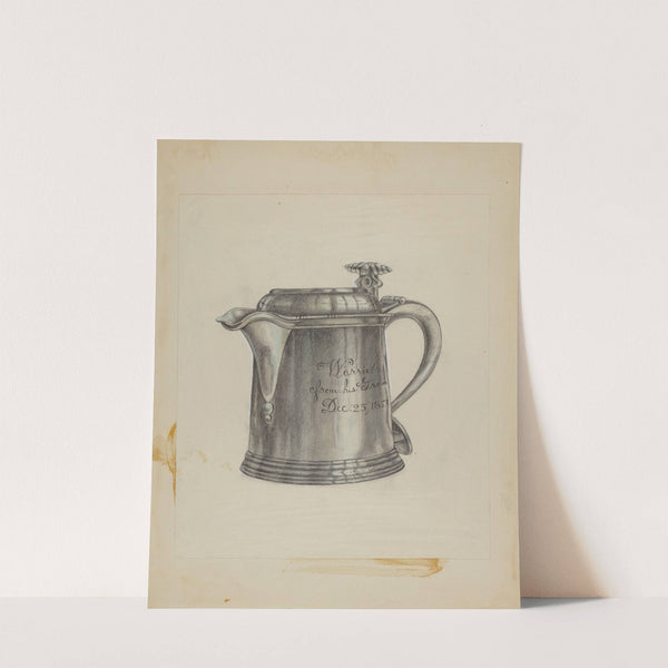 Silver Tankard by American 20th Century