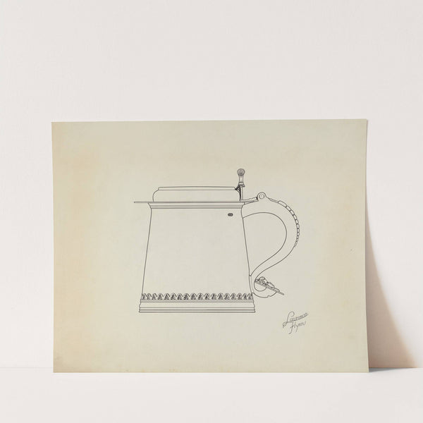 Silver Tankard by Lawrence Flynn
