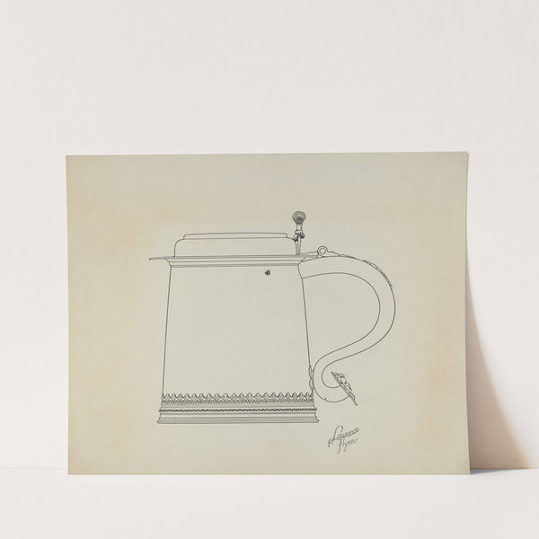 Silver Tankard by Lawrence Flynn