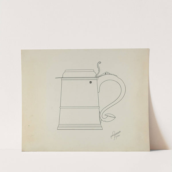 Silver Tankard by Lawrence Flynn