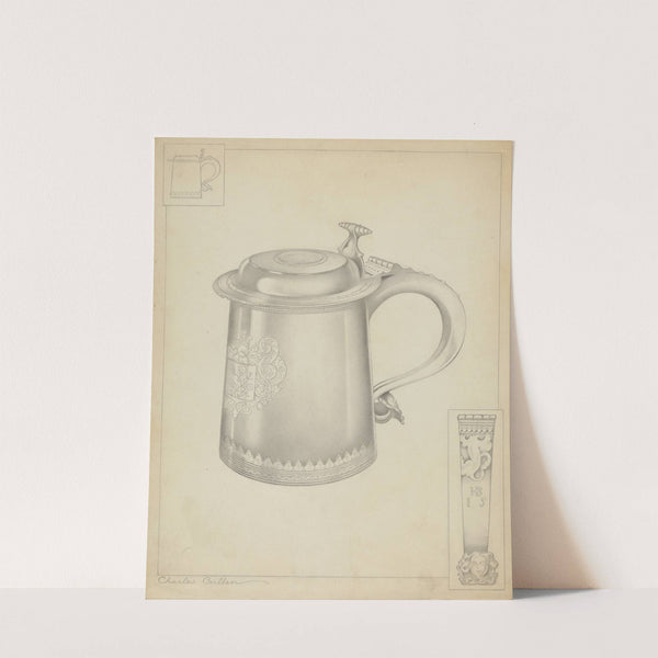 Silver Tankard by Charles Cullen