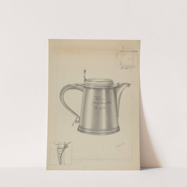 Silver Tankard by Charlotte Winter