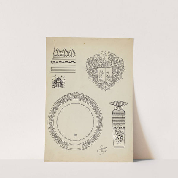 Silver Tankard - Detail by Lawrence Flynn