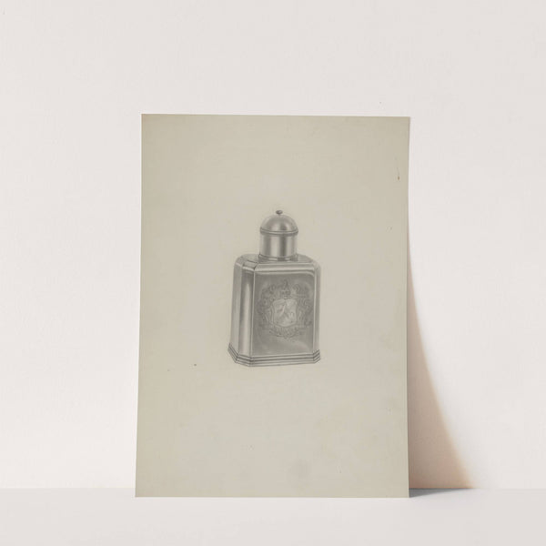 Silver Tea Caddy by Michael Fenga