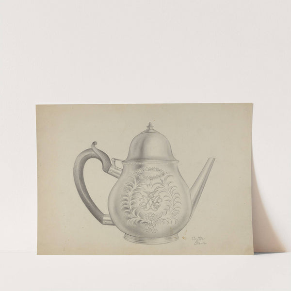 Silver Teapot by Clayton Braun