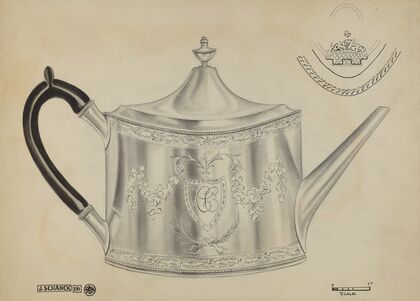 Silver Teapot