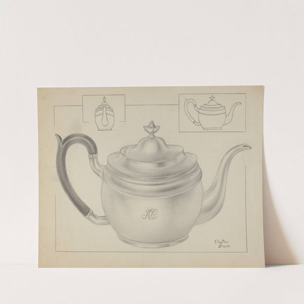 Silver Teapot by Clayton Braun