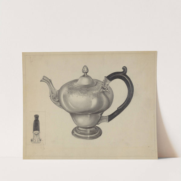 Silver Teapot by Aaron Fastovsky