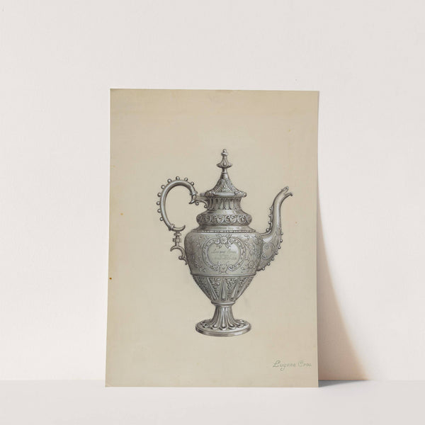 Silver Teapot by Eugene Croe