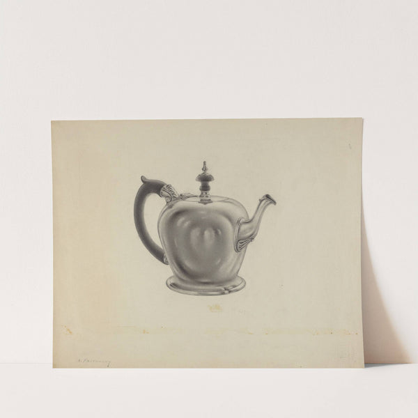 Silver Teapot by Aaron Fastovsky