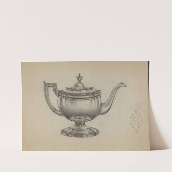 Silver Teapot (1935-1942) by Gerald Bernhardt