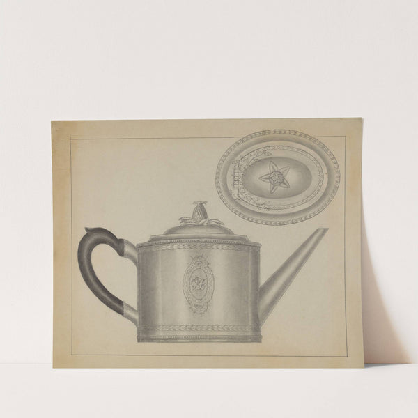 Silver Teapot (c. 1936) by Gordon Sanborn
