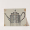Silver Teapot by Herman Bader