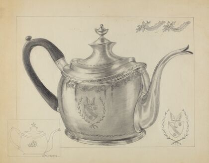 Silver Teapot