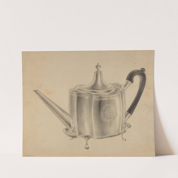 Silver Teapot (c. 1938) by Hester Duany