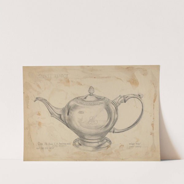 Silver Teapot (c. 1935-1942) by John Garay