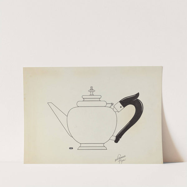 Silver Teapot by Lawrence Flynn