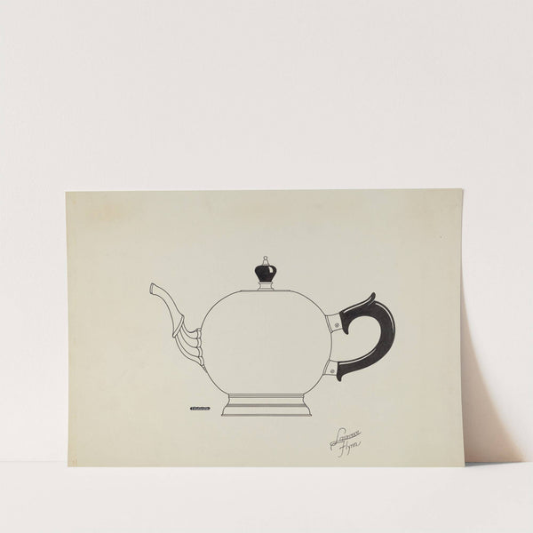 Silver Teapot by Lawrence Flynn