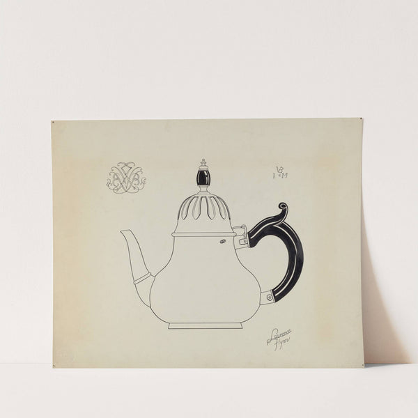 Silver Teapot by Lawrence Flynn