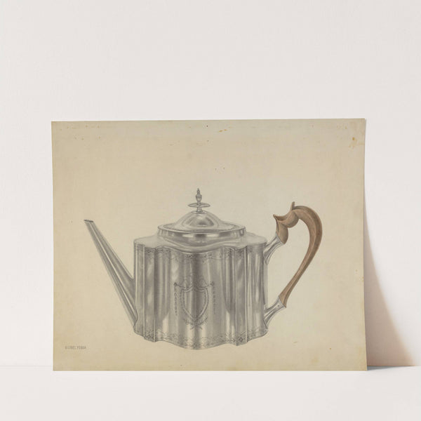 Silver Teapot by Michael Fenga