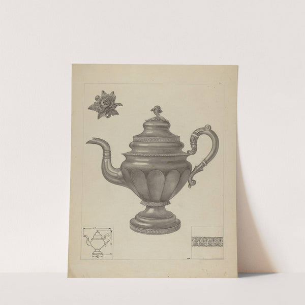 Silver Teapot by Paul Ward