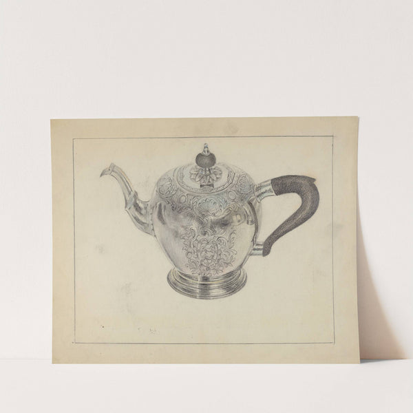 Silver Teapot by Vincent Carano