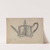 Silver Teapot by Vincent Carano