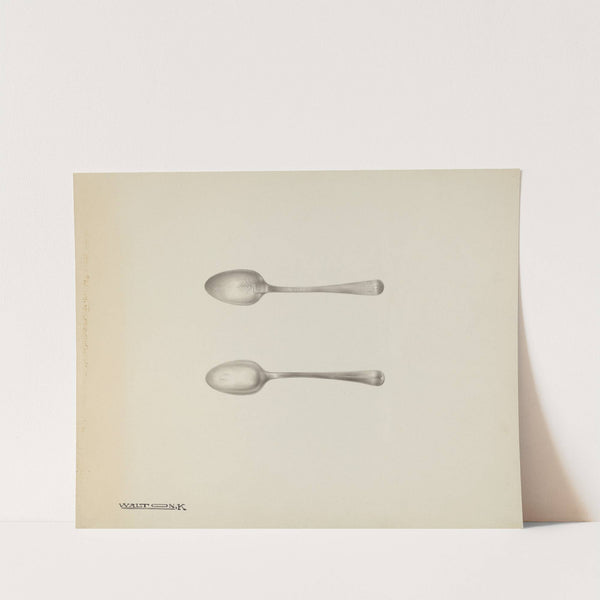 Silver Teaspoon by Kalamian Walton
