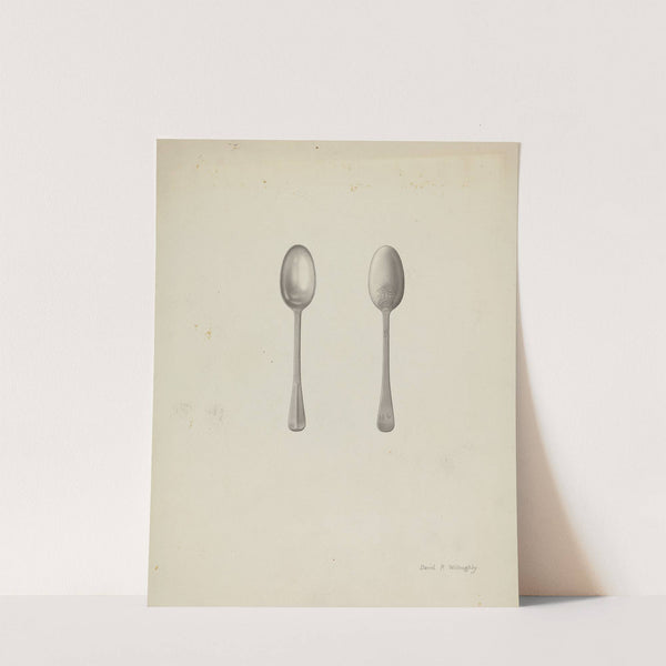 Silver Teaspoon by David P Willoughby