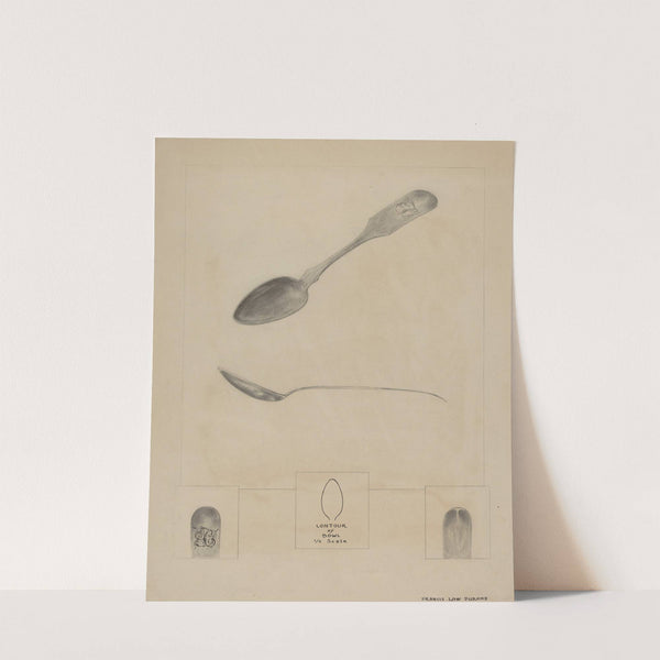 Silver Teaspoon by Francis Law Durand