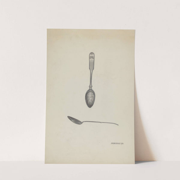 Silver Teaspoon by Irene M. Burge