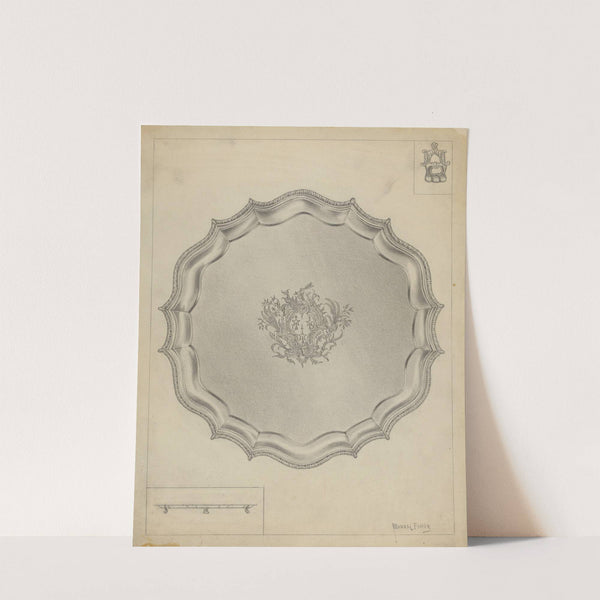 Silver Tray by Michael Fenga