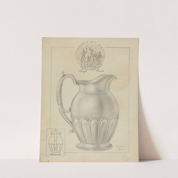 Silver Water Pitcher by Clayton Braun