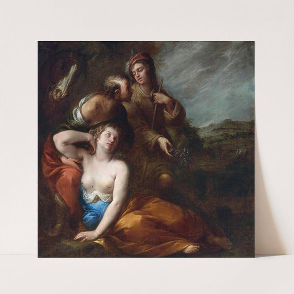 Silvio, Dorinda And Linco by Carlo Francesco Nuvolone