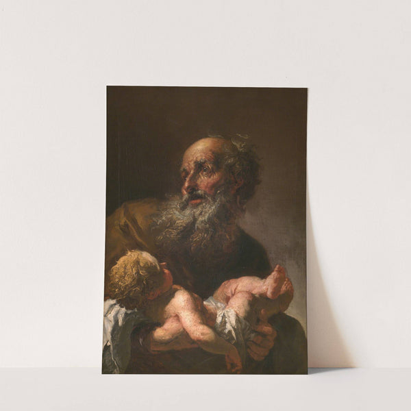 Simeon with Infant Jesus by Petr Brandl