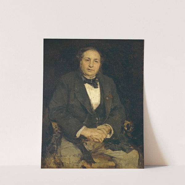 Simon Hayem (1875) by Jules Bastien-Lepage