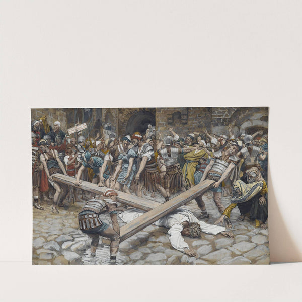 Simon the Cyrenian Compelled to Carry the Cross with Jesus (1886-1894) by James Tissot