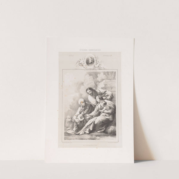 Simon Vouet – École Française (1850) by Joseph Rose Lemercier