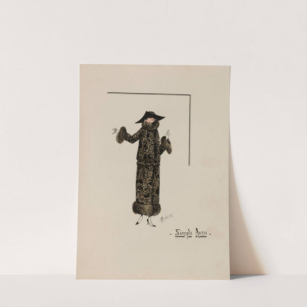 Simple Aveu (1922) by Micheline