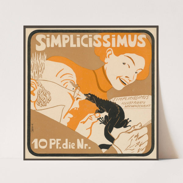 Simplicissimus. Illustrierte Wochenschrift (1901) by Thomas Theodor Heine