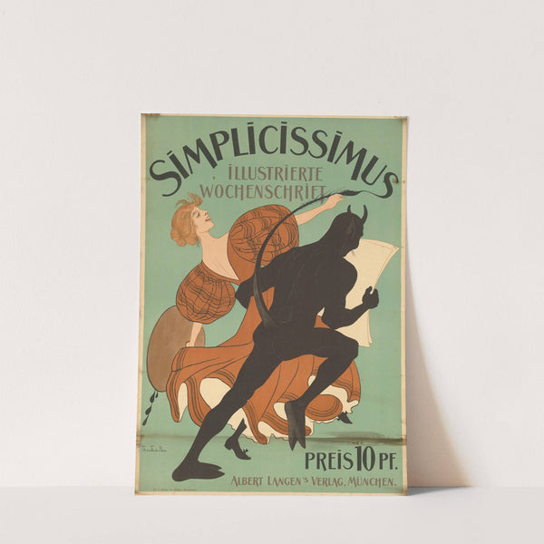 Simplicissimus. Illustrierte Wochenschrift (1896) by Thomas Theodor Heine